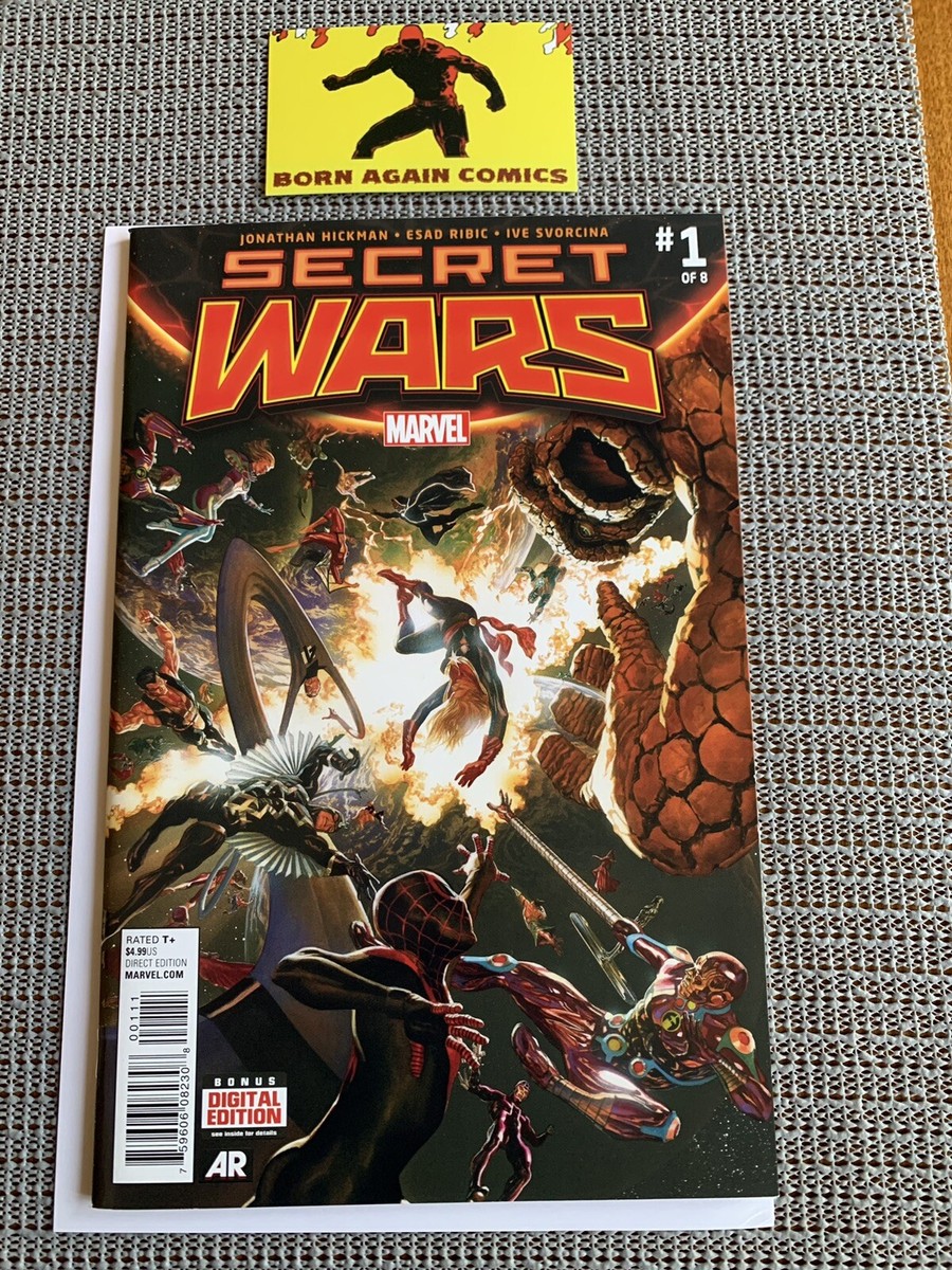 Secret Wars #1 Cover A 1st Print Alex Ross Cover 2015 MCU NM | eBay