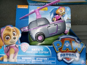 paw patrol skye vehicle and figure