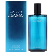 Zino Davidoff Cool Water for Men - 4.2 oz EDT Spray