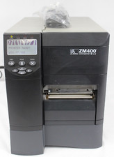 ZEBRA ZM400 ZM400-2001-0100T Thermal Label barcode Printer w/ Power Cord-Tessted