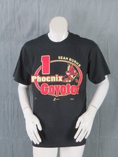 Phoenix Coyotes Shirt (VTG) - Sean Burke Script Graphic - Men's Large (NWT)