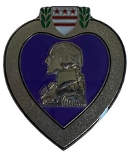 Purple Heart Medal Military US Genuine Military Issue Lapel Hat Pin