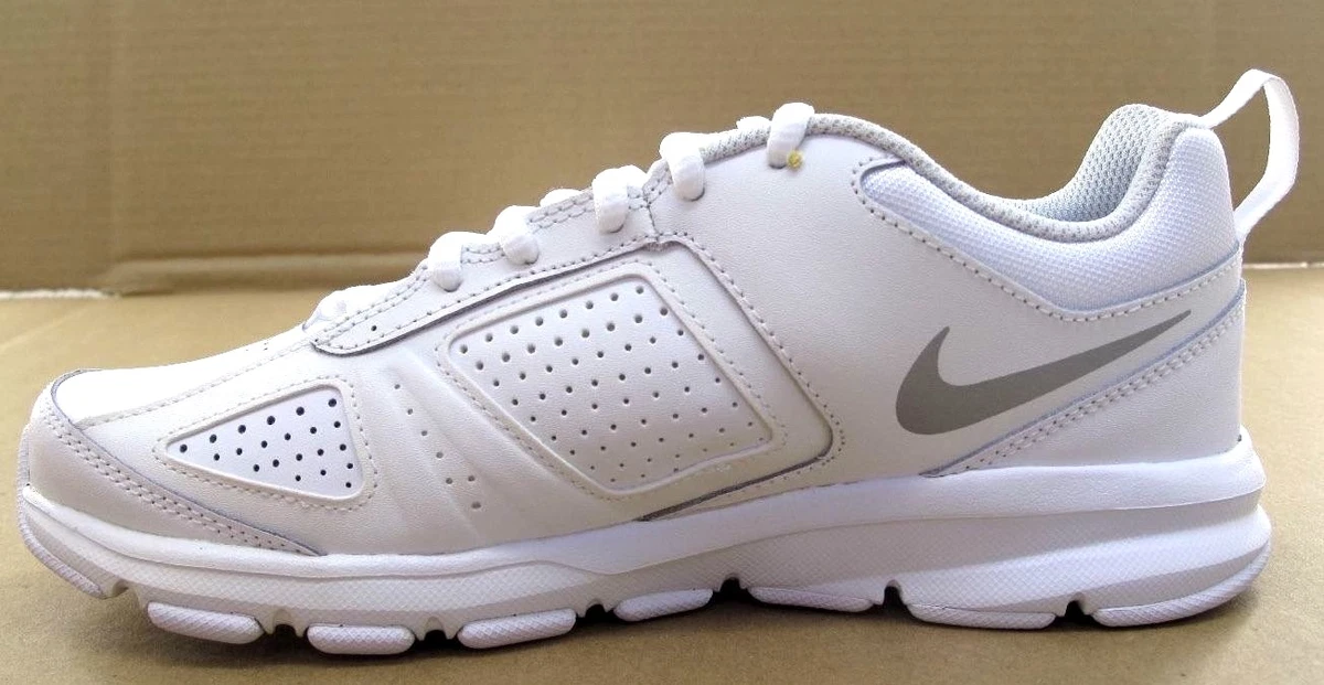 white leather nikes shoes