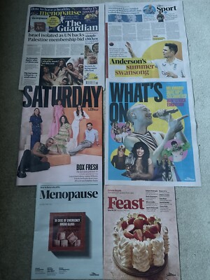 The Guardian 11. Mai 2024 11.5.24 Eurovision & Jimmy Anderson