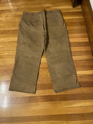 Vintage Filson Tin Cloth Pants | Waxed Cotton Workwear | Made in