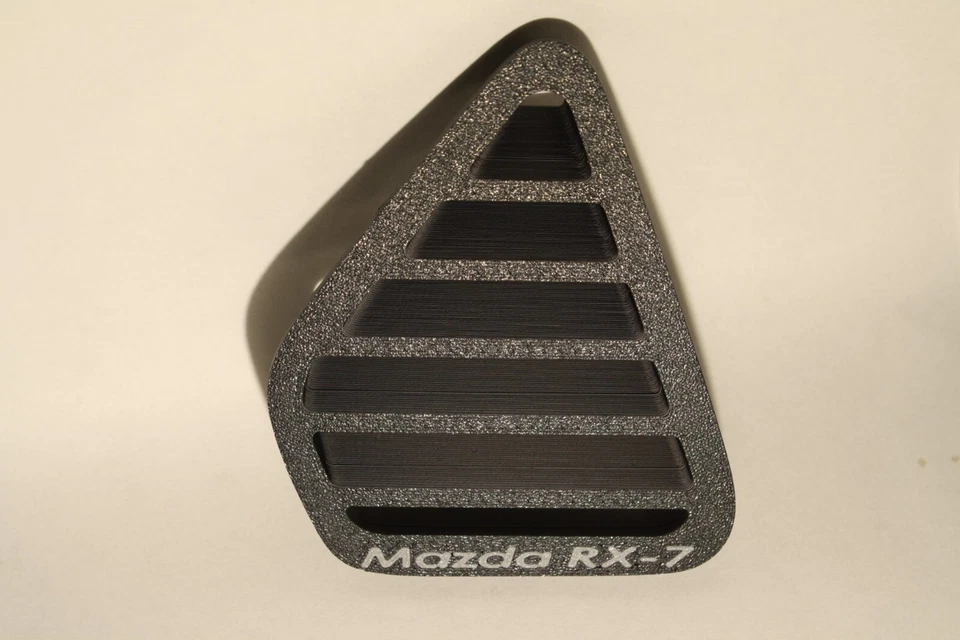 RFS 1986-91 FC Mazda RX7 Impreso 3D Juego de Ventilación Descongelante L&R Alta Calidad ASA Negro Foto 2 de 2