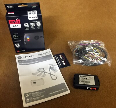 NEW Fortin EVO-GMT4 Digital Remote Start System, Select 2007+ GM Cadillac, Chevy