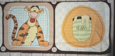 Disney pooh tigger fun fabric length 3 blocks 27 x 8 inch 1pc