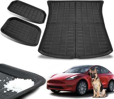 TAPTES for Tesla Model Y 2021-2023 Trunk Mats/Cargo Liner All Weather *3669B3E