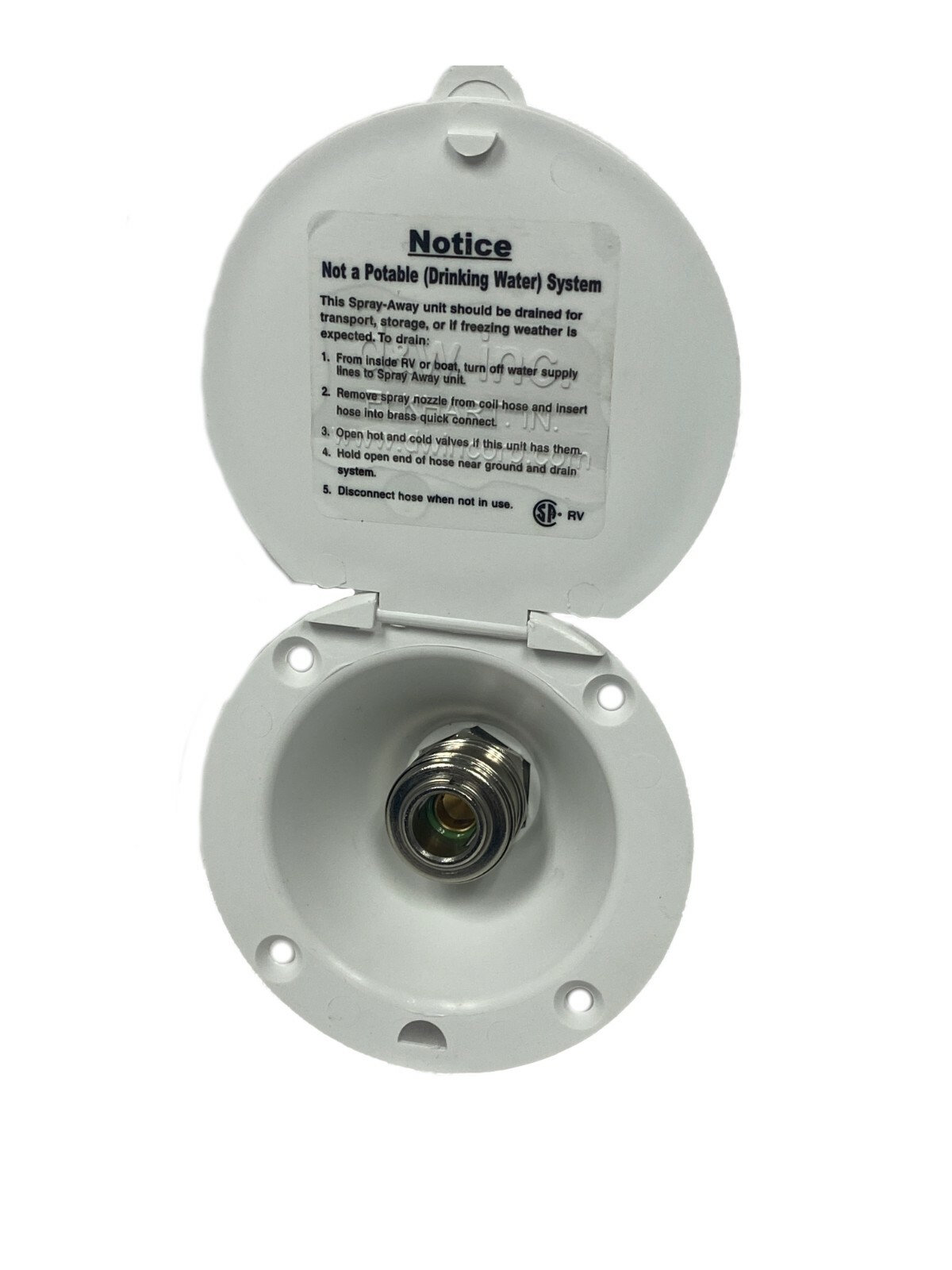 RV Furnace Vent ProCamp RV Swivel Heat Vent Duct - 2-Pack, Black Plastic, For RV Furnace Systems Rv Heater Vent - Foto 8