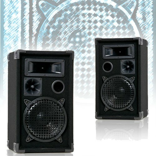 big speaker box with lights