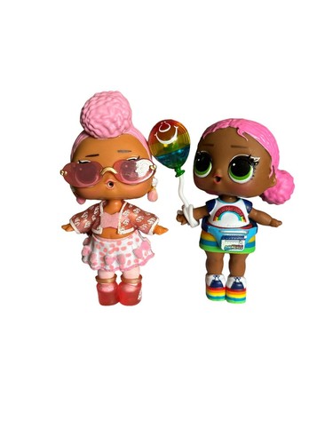 L.O.L. Surprise Mini Sweets Doll Lot Of 4 HTF Limited Edition Rainbow Airheads!