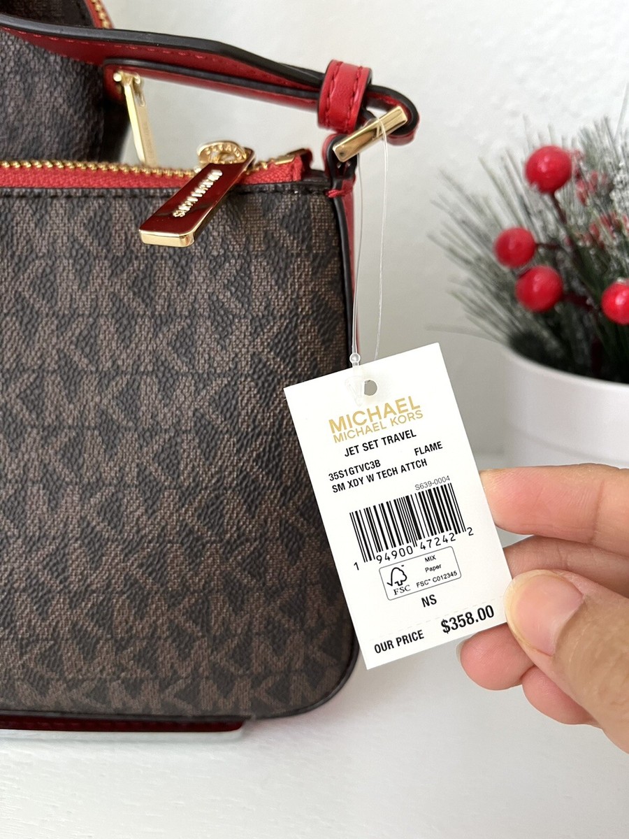 Michael Kors Jet Set Xbody W Tech Attch | eBay