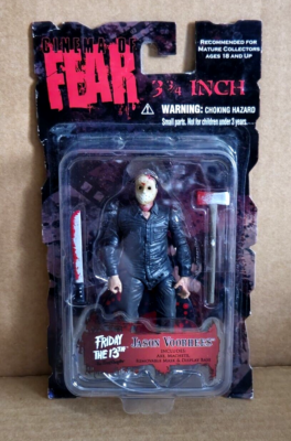 CINEMA OF FEAR - Friday the 13th - JASON VOORHEES 3 3/4” Action