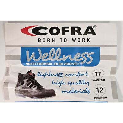 COFRA the Italian Brand Men\'s Size 8W Waterproof Chase Brown EH PR Work Boots COFRA the Italian Brand Men main image 4
