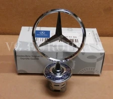 Mercedes-Benz S E C CLK Class GENUINE Hood Star Emblem NEW !!!!