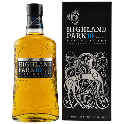 Highland Park 10 Viking Scars I Single Malt Scotch Whisky I 10 y.o. I 700ml 40%