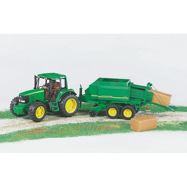 Bruder imballatrice john deere pressa mezzo agricolo - Immagine 2 di 2