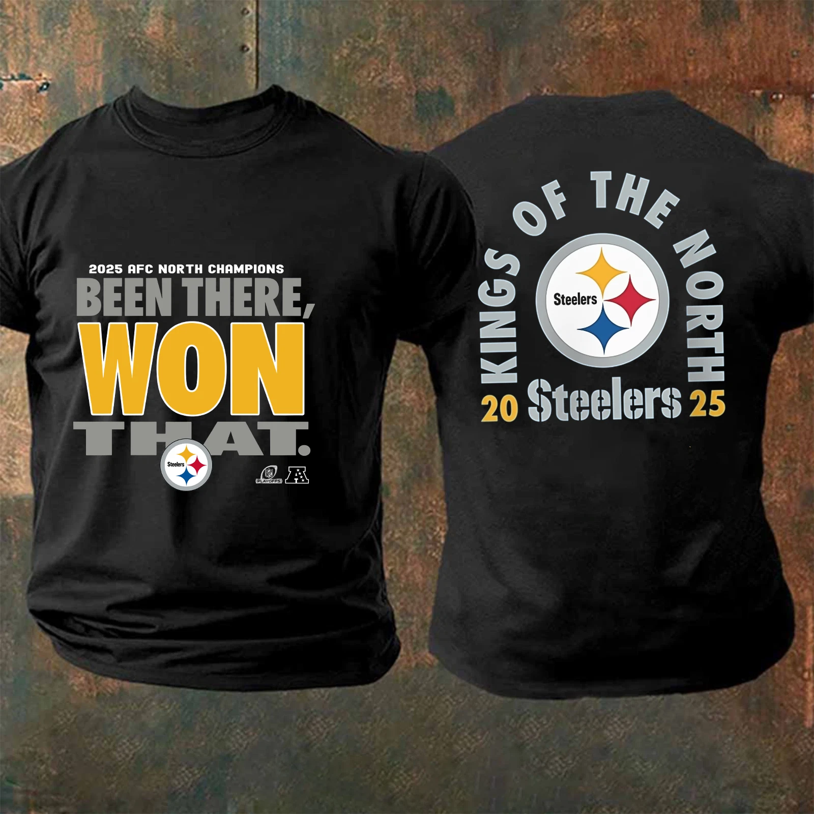 Pittsburgh Steeler AFC North Champions been there won that Tshirt