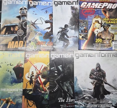 Lot Of 7 Game Informer Magazine & 1 Issue Of GamePro