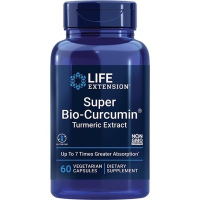 1-3 PACK Lfe Extension Highly-Absorbable Super Bio-Curcumin Turmeric Extract
