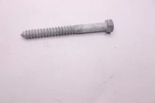 Midwest Fastener Screw Lag Hex Galvanized Grade 2 1/2" Thread 05598