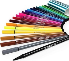 Stabilo Pen 68 Premium Fibre-Tip Pen 1mm - 28 Colors - You Pick