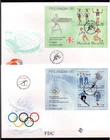 = FINLAND - 2 FDC - SPORTS - OLYMPICS - 1994