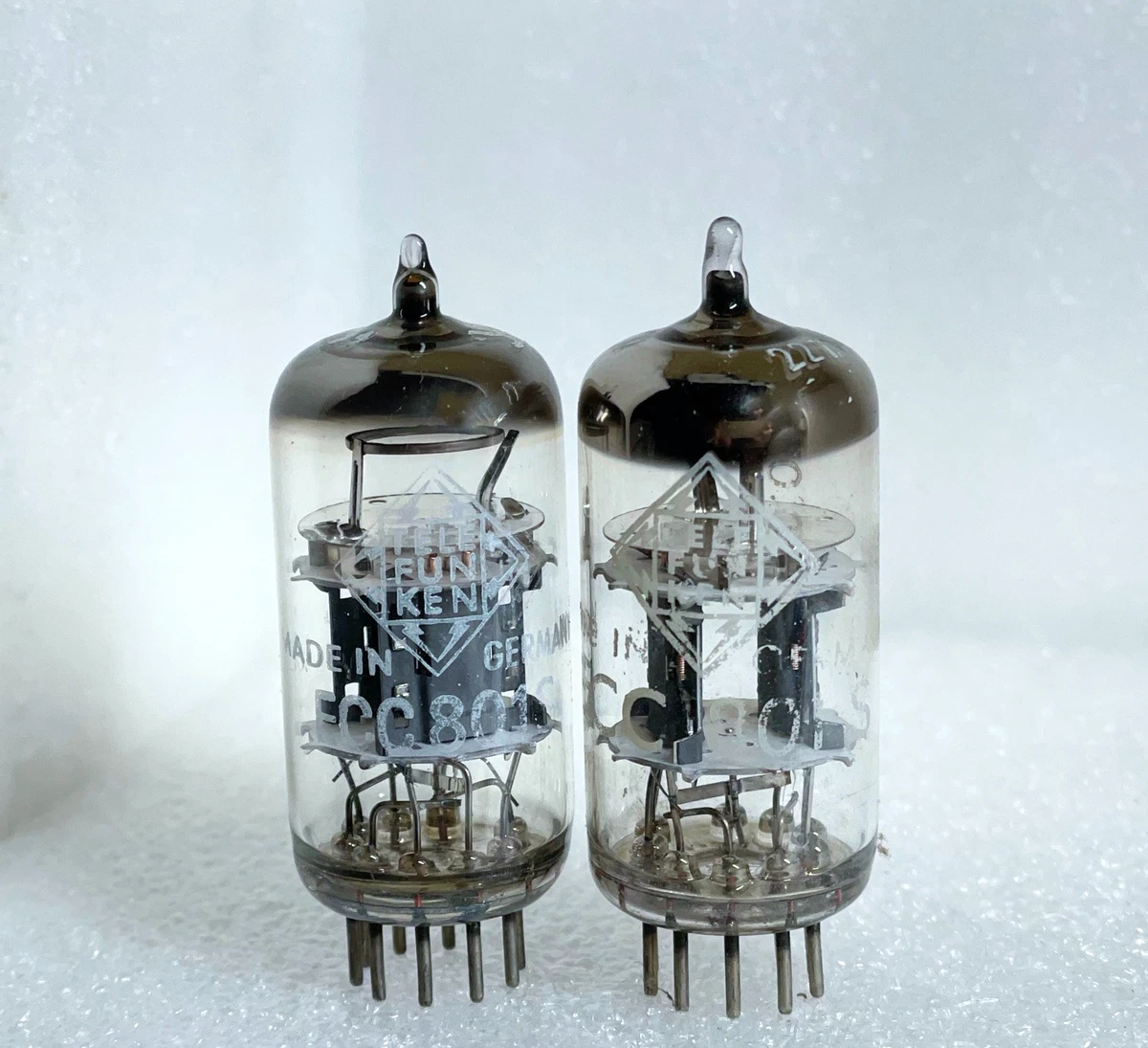 ￼テレフンケン　ECC81(12AT7)   ２本 Telefunken 12at7 for sale - eBay