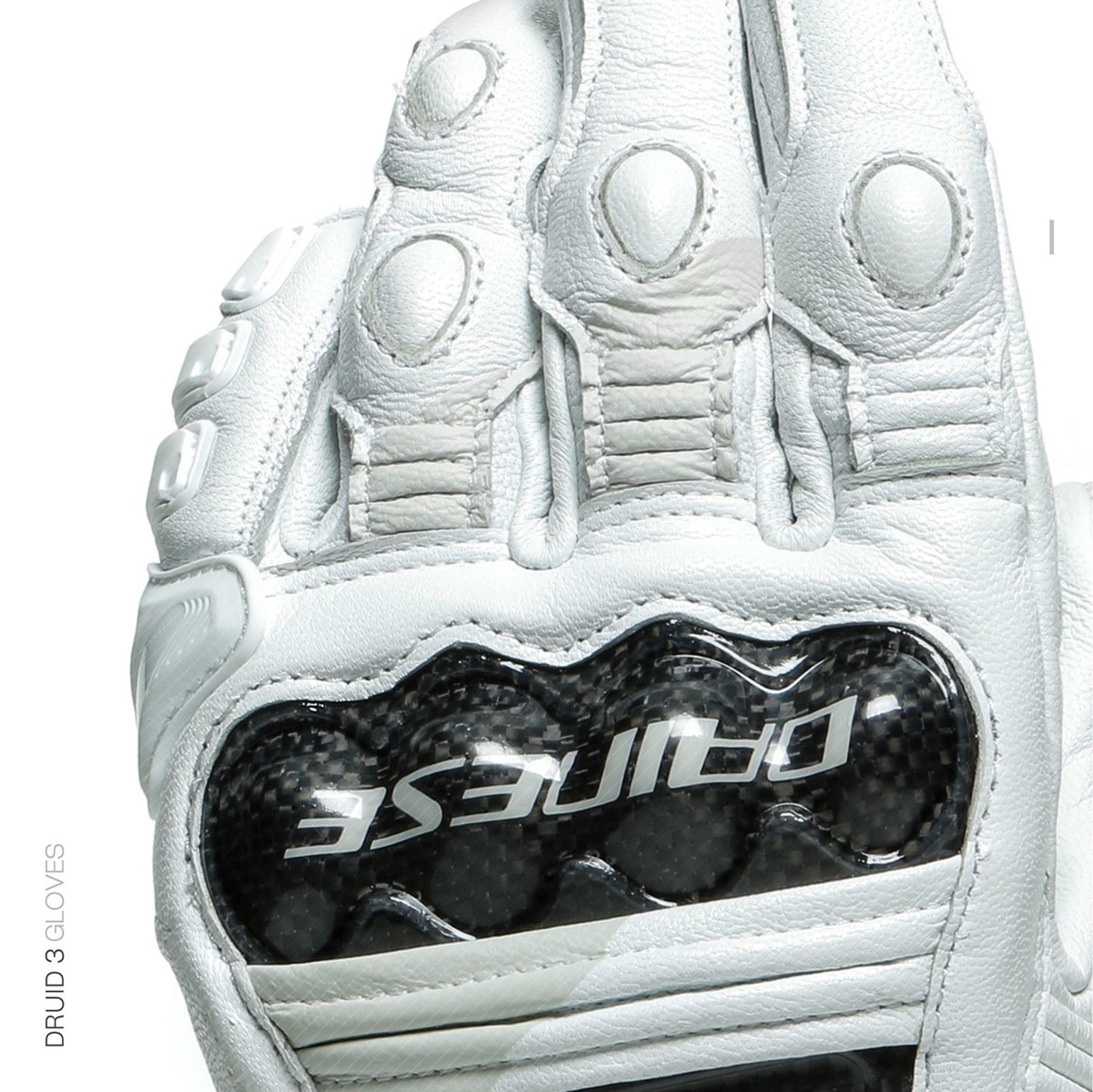 Dainese druid 3 white leather gloves motorcycle gloves | eBay
