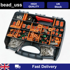 438PCS Deutsch DT Connector Plug Kit W/ Crimp Tool For Automotive DT-KIT3-TR
