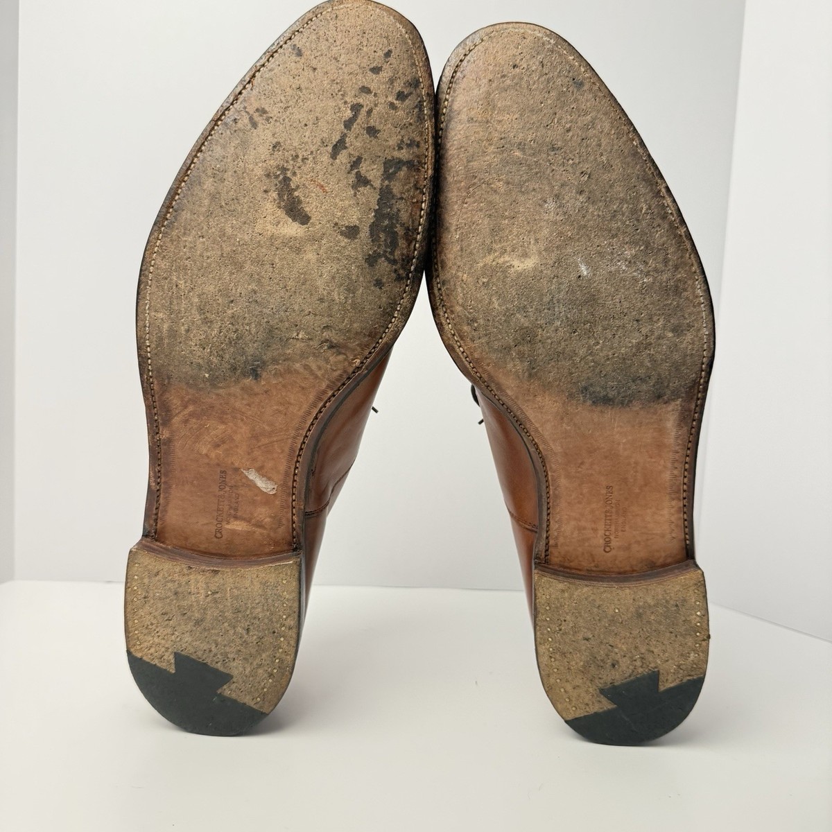 Crockett & Jones Connaught Brown Leather Cap Toe Oxford  display picture 2