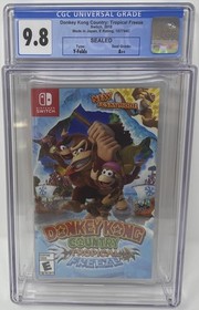 CGC Graded Donkey Kong Country: Tropical Freeze NEW Switch (1022773002, 9.8 A++)