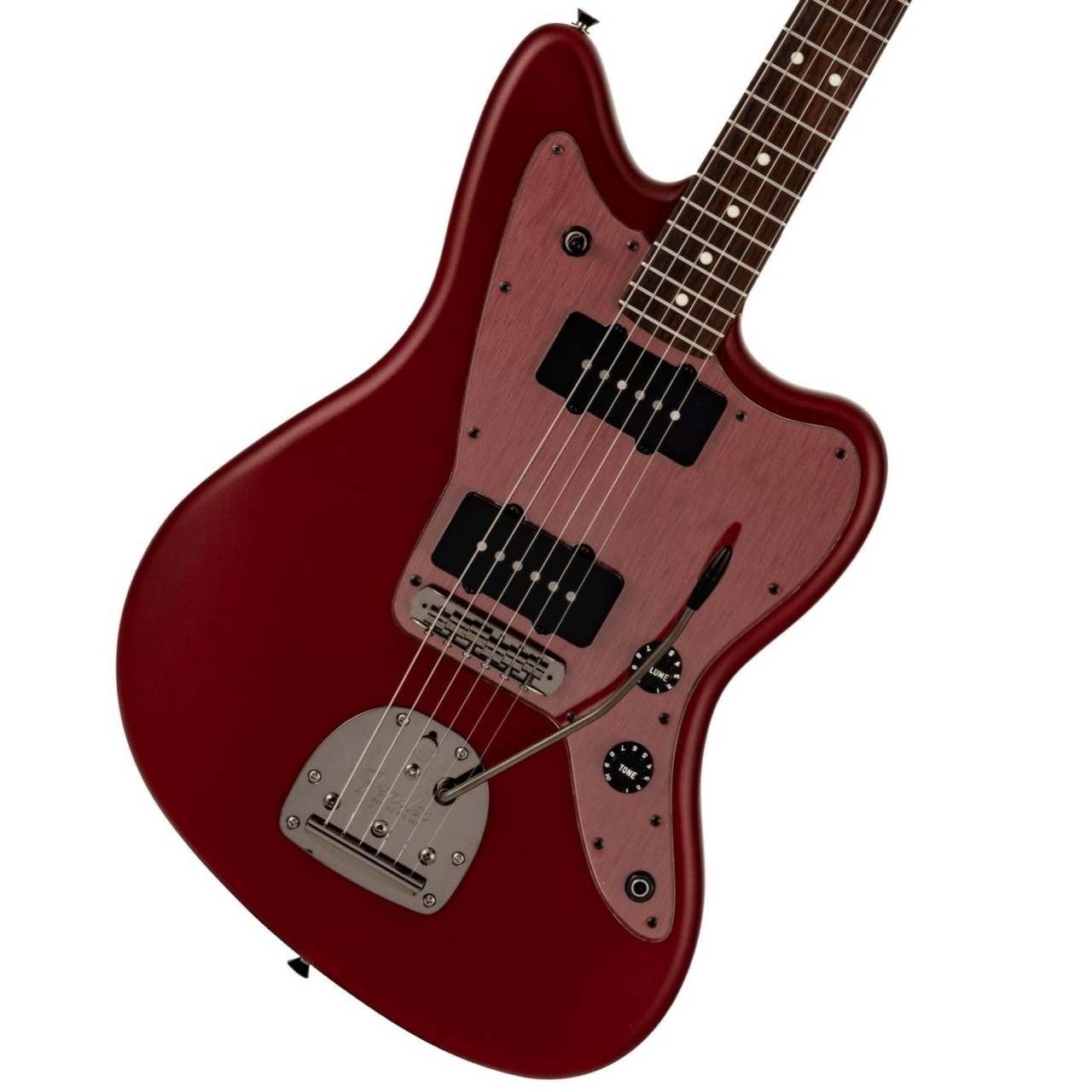 Fender MIJ Hybrid II 2026 Jazzmaster Electric Guitar Rosewood Matte Red