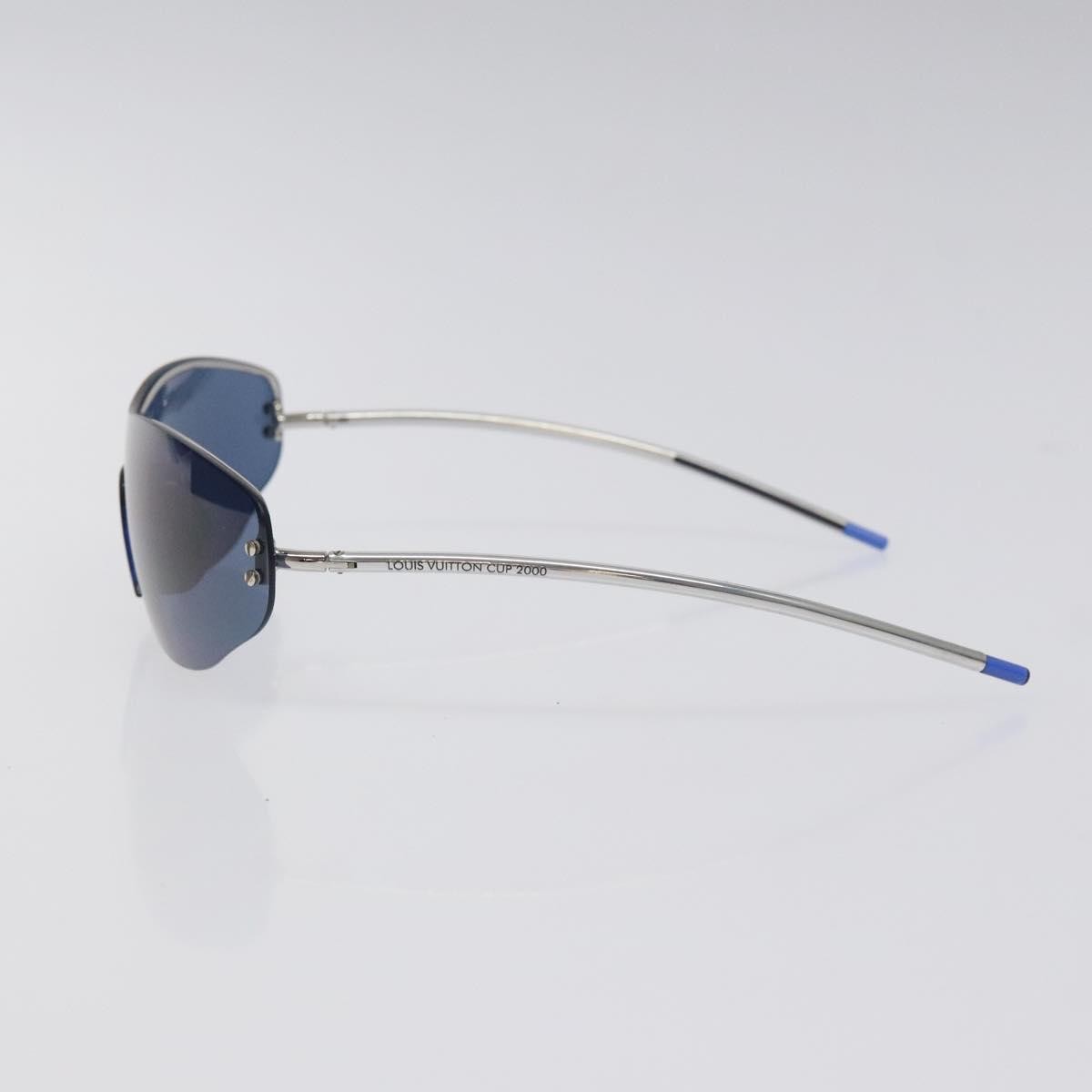LOUIS VUITTON LV Cup Sunglasses plastic Blue M80591 LV Auth BA3714 LOUIS VUITTON LV Cup Sunglasses plastic Blue M80591 LV Auth  main image 3