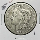 1889-CC MORGAN SILVER DOLLAR VG/F DETAILS