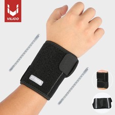 2PCS Breathable Inner Lining Wrist Guard With Two Internal Spring Strips