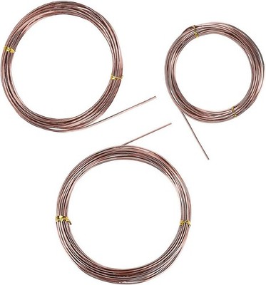 BEADNOVA Bonsai Tree Wire 98 Feet Copper Aluminum 1mm