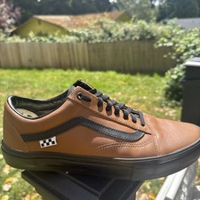 VANS Customs Old Skool Leather POPCUSH Slip-O...