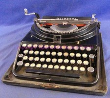 Olivetti Ico schwarz  - Schreibmaschine alt antik - Samlg. GAT 1835