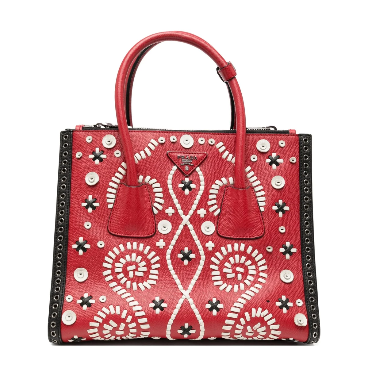 PRADA Totes Red Bags & Handbags for Women for sale | eBay