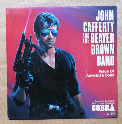 John Cafferty And The Beaver Brown Band: Voice Of America's Son 7'' 45T Stallone