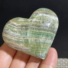 94g Natural crystal gem Caribbean original stone polished heart shape