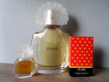 Flore Carolina Herrera EDP Spray 3.4 oz /100 ml Unboxed + 4 ml EDP Miniature Box