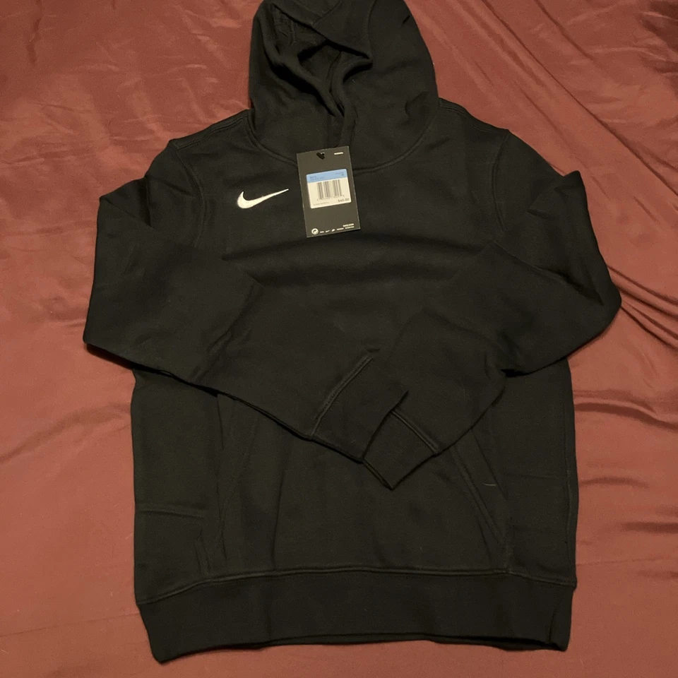 Boys Black Nike Hooded Sweatshirt Size Medium - Image 3 of 3