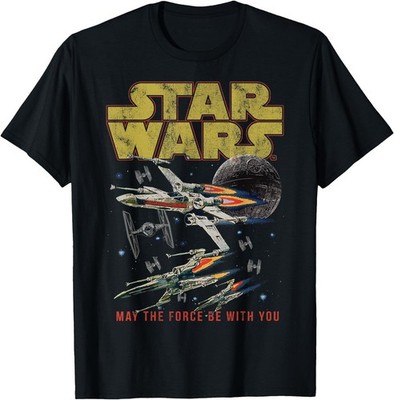 Star Wars A New Hope X-Wing May The Force Be with You T-Shirt