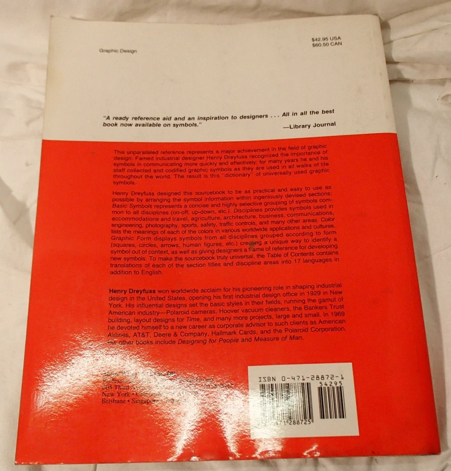 Symbol Sourcebook Authoritative Guide to International Graphic Symbols PB Book - Image 2 of 2