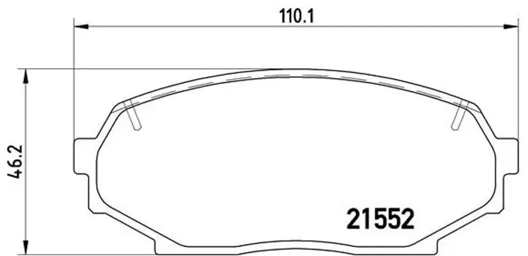P 49 017 Disc Brake Brake Pad Set Front Fits Isuzu Impulse Mazda MX-5 By Brembo - Image 11