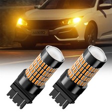 AUXITO 4157 3156 3157 LED Turn Signal Light Bulbs Anti Hyper Flash Amber CANBUS