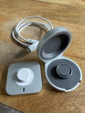 Oura Ring 5 Brushed Silver Size 9 Unused with Charger & Portable Charging Case